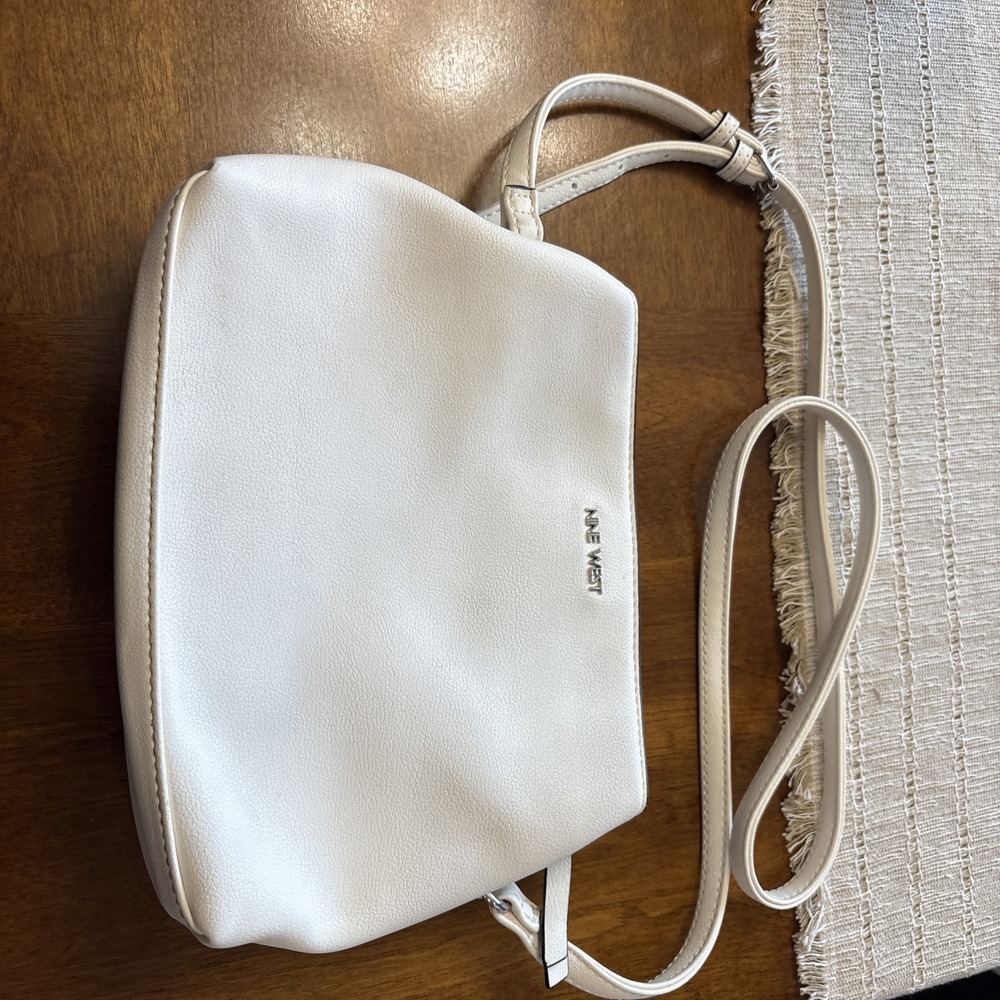 Nine West Women's Cream Crossbody - Picture 2 of 9